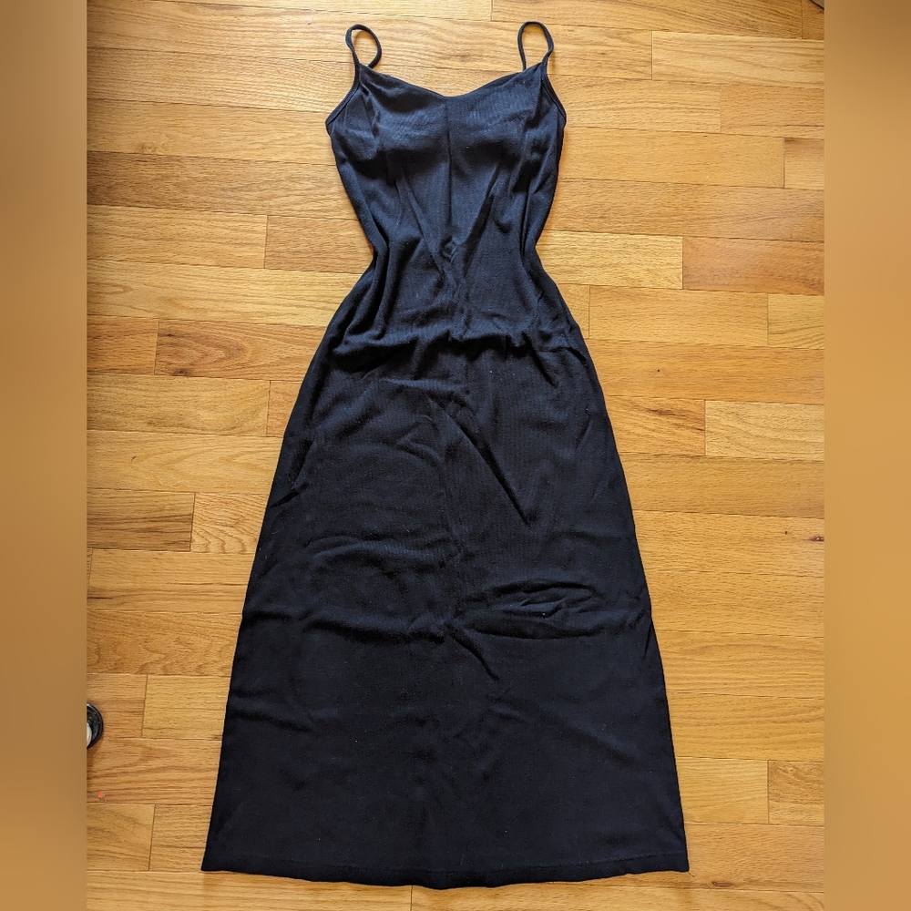 Vintage Victoria Secret Moda International black dress